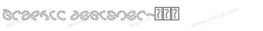 Graphic designer字体转换